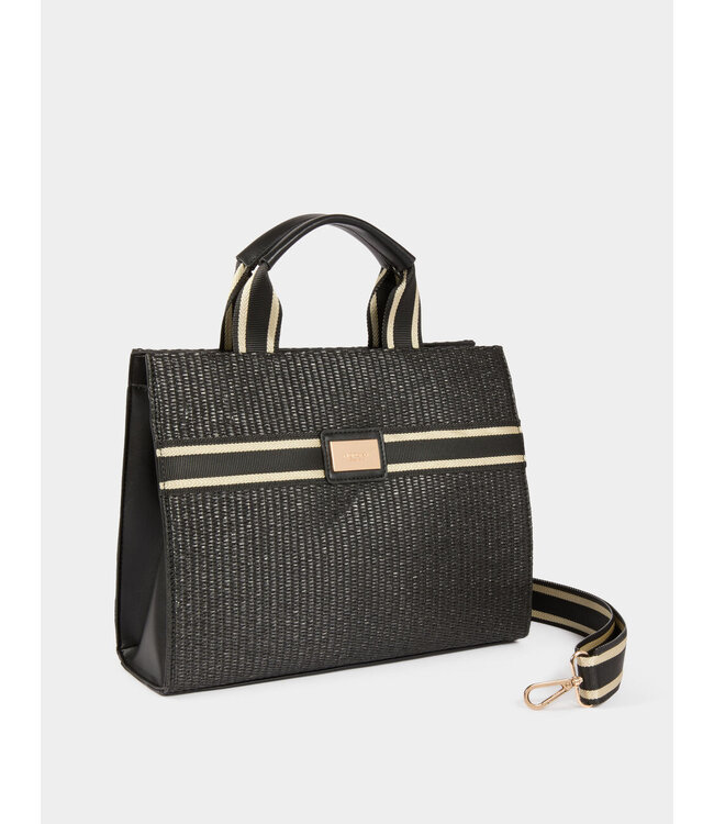 Morgan Tas 2Tipa Noir Black