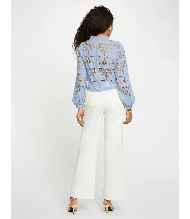 Morgan Blouse Ombrak Oxygene Blue
