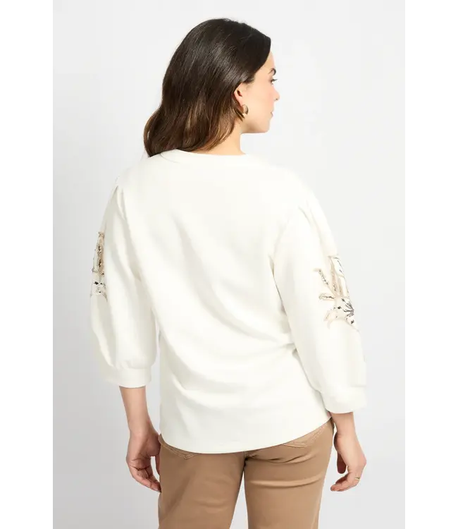 CS The Label Sweater Wiebke Offwhite