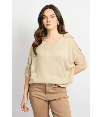 CS The Label CS The Label Amber Knit Pullover Sand