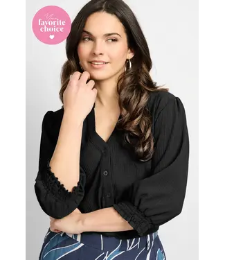 CS The Label CS The Label Blouse Laila Black