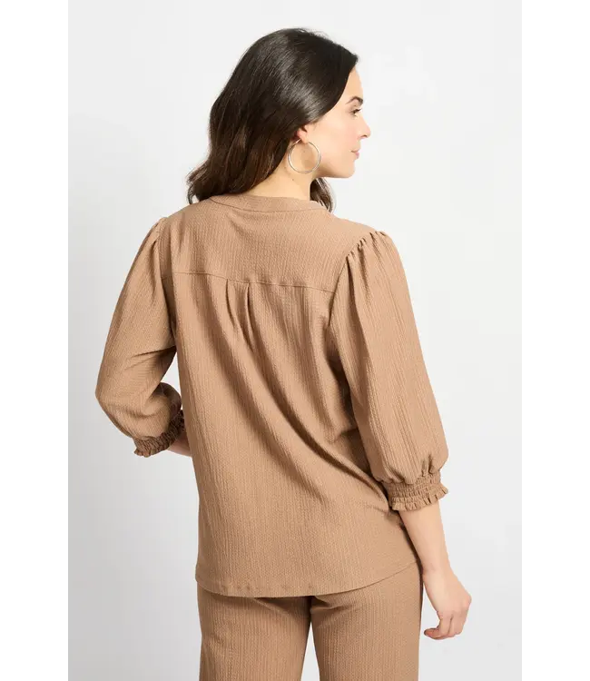 CS The Label Blouse Laila Latte
