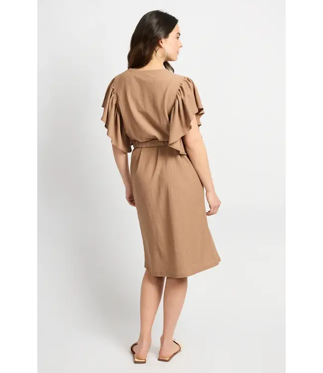 CS The Label Jurk Daisy Latte