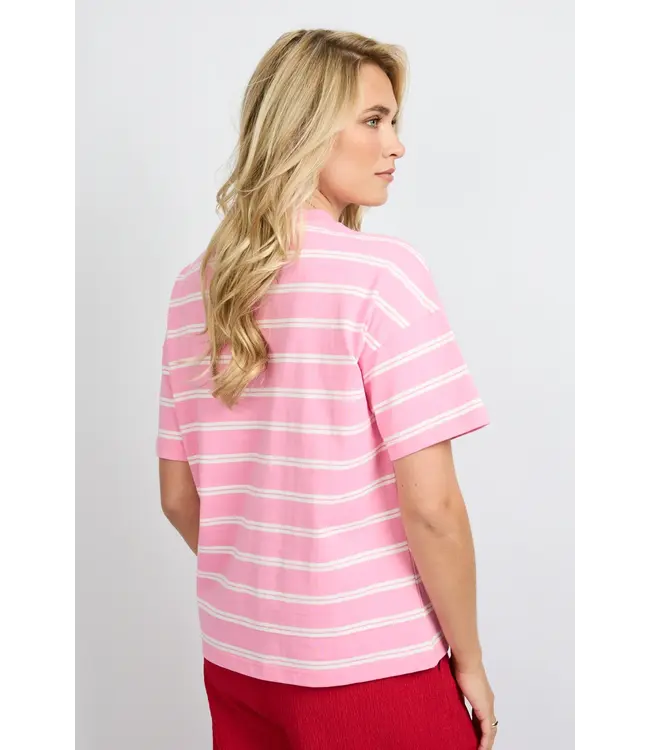 Fluresk T-shirt Nayara Lipgloss/Offwhite