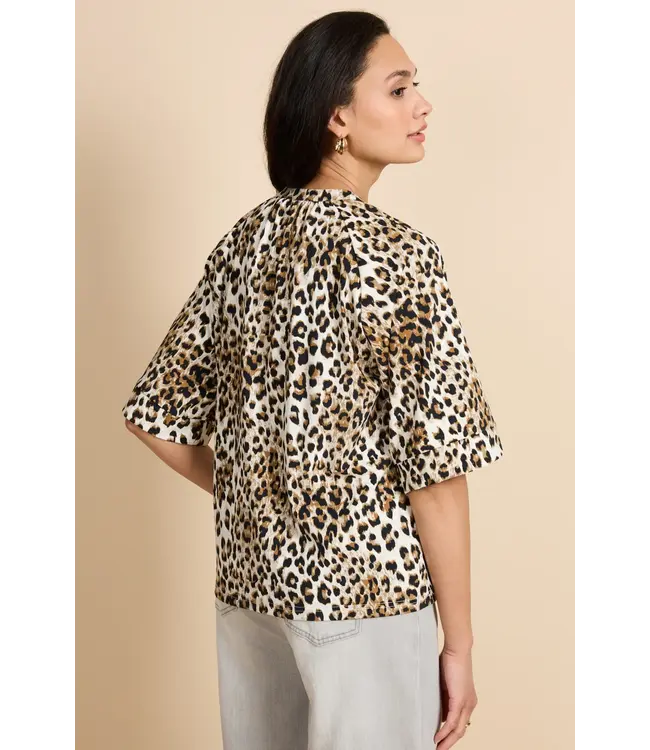 G-maxx Top Penelope Offwhite/Walnut