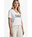 G-maxx T-shirt Halle Offwhite/Walnut