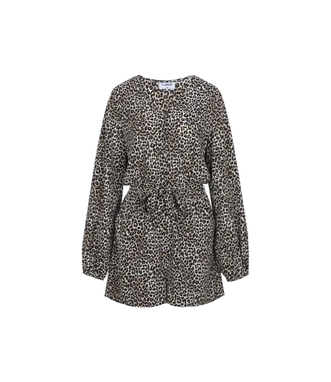 Fluresk Playsuit Yanet Black/Sand