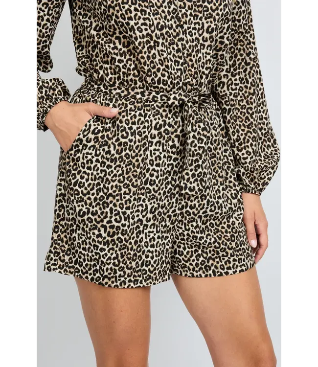 Fluresk Playsuit Yanet Black/Sand