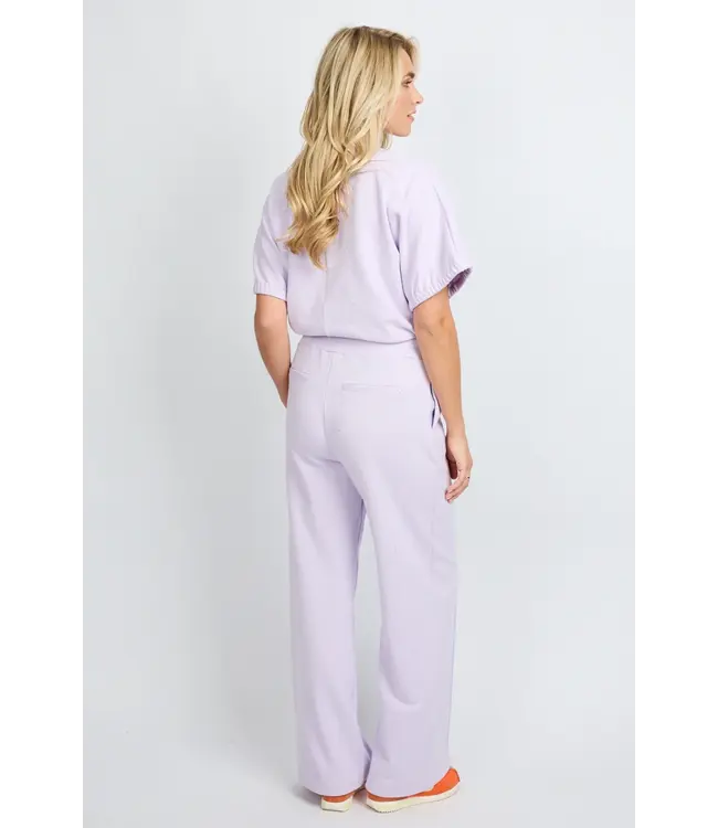 Fluresk Broek Ewan Orchid Purple