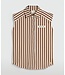Josh V Top Suusa Mocha Brown Stripe