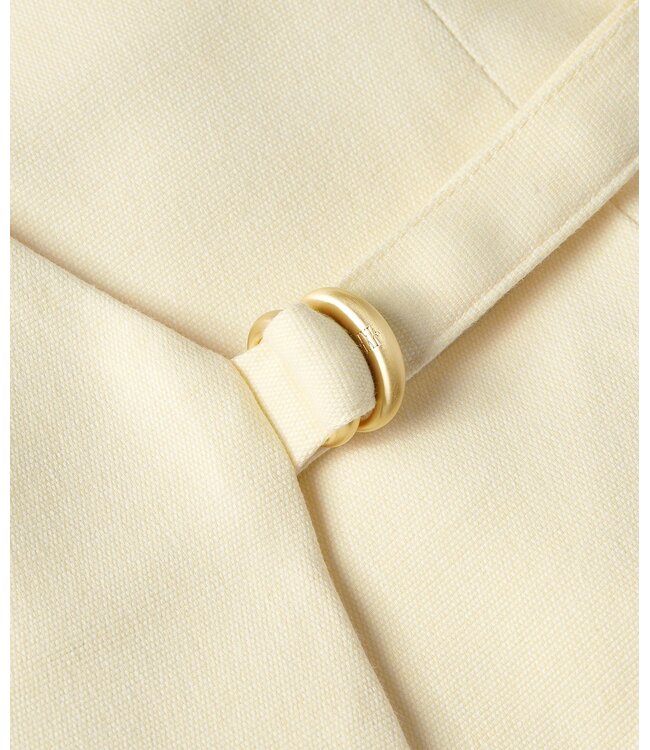 Josh V Jurk Henley Butter Yellow