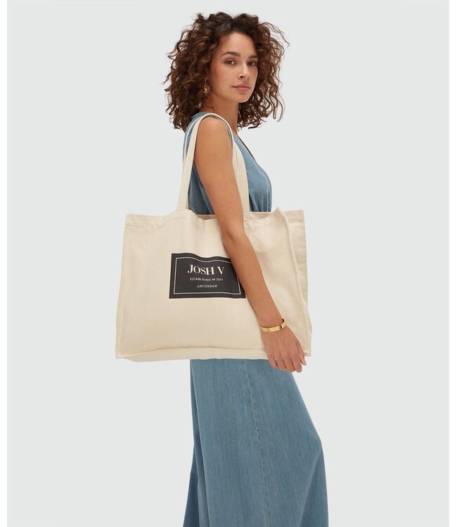 Josh V Canvas Tas Incredible Creme White