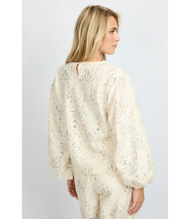 Fluresk Top Jazmin Offwhite