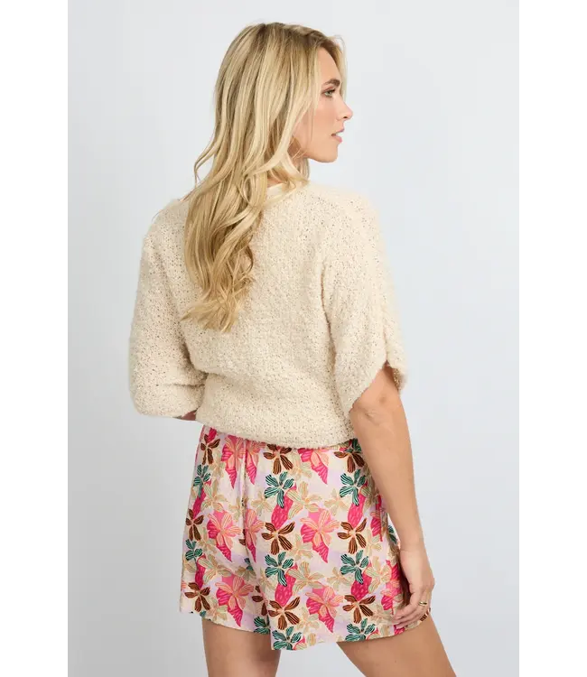 Fluresk Skort Yaritza Sand/Saffron Orange