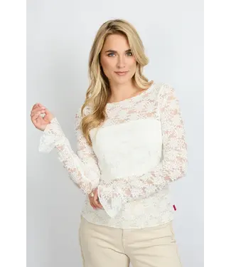 Fluresk Fluresk Top Luma Offwhite