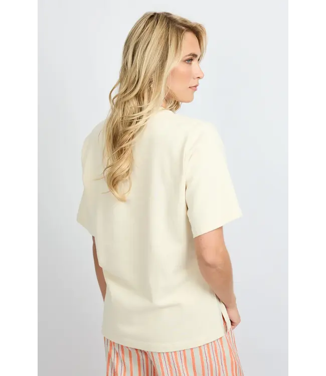 Fluresk T-shirt Brix Sand