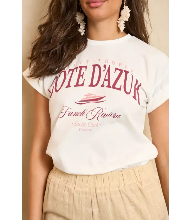 Lofty Manner T-shirt Lennox White