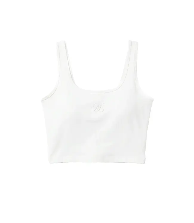 Malelions Women Cropped Emblem Tank Top