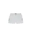 Malelions Women Emblem Denim Shorts White