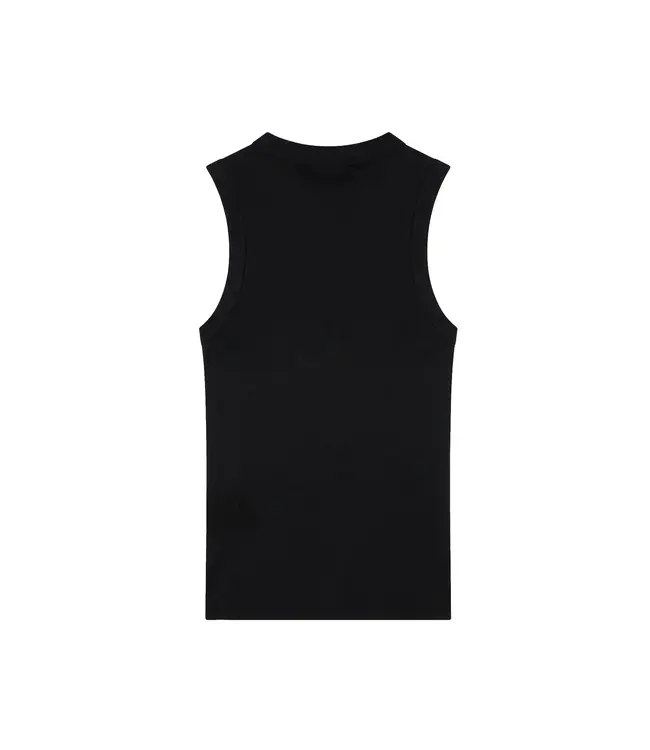 Malelions Women Patch Logo Tank Top Black