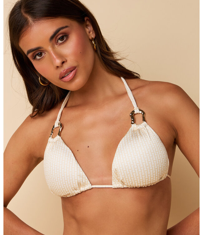 HEYB Bikini Top Ash Almond & Milk