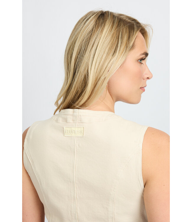 Fluresk Gilet Zeni Sand