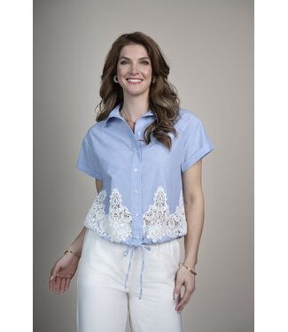 Elvira Elvira Blouse Renate Striped Blue