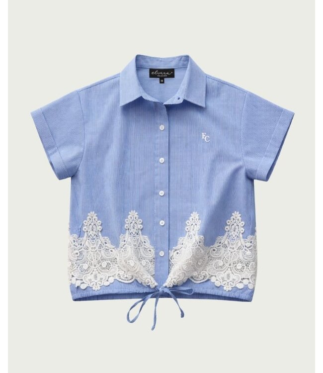 Elvira Blouse Renate Striped Blue