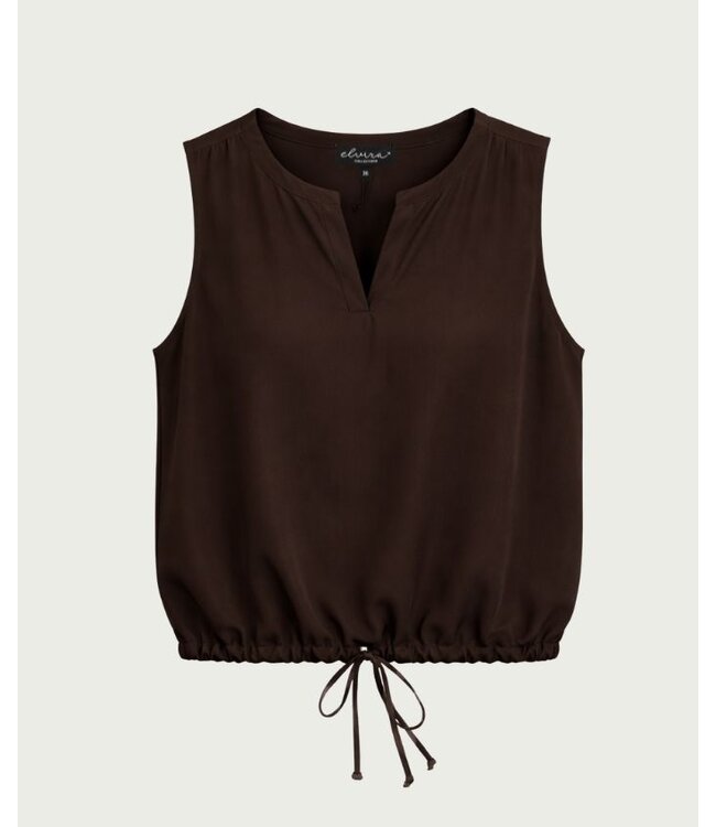 Elvira Top Abby Dark Brown