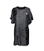 Zoen T-shirt Dress Hazel Black