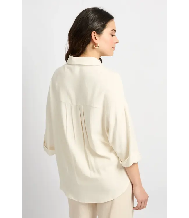 CS The Label Blouse Lauren Offwhite