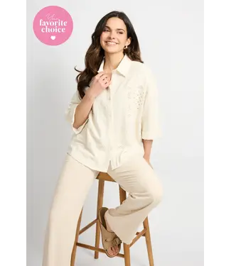 CS The Label CS The Label Blouse Lauren Offwhite