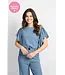 CS The Label Top Tilda Dusty Blue