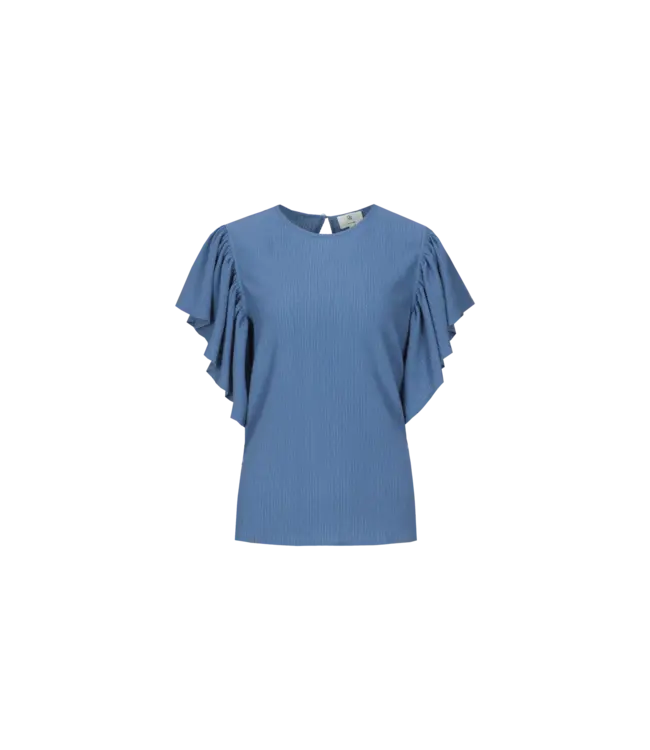 CS The Label Top Tilda Dusty Blue