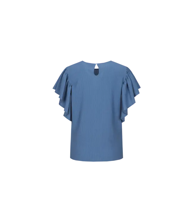 CS The Label Top Tilda Dusty Blue