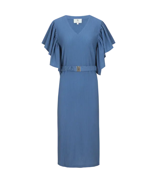 CS The Label Jurk Daisy Dusty Blue