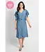 CS The Label Jurk Daisy Dusty Blue