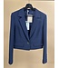 Guess Blazer Leila Crop Blackened Blue
