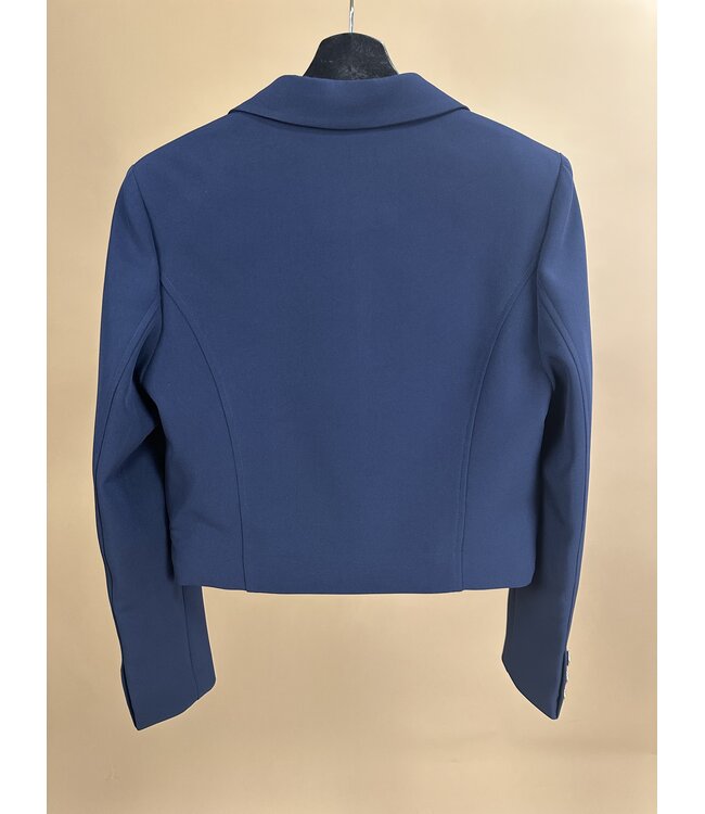 Guess Blazer Leila Crop Blackened Blue