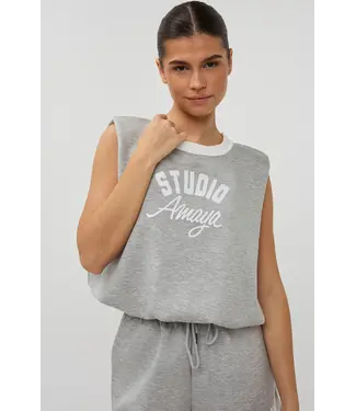 Studio Amaya Studio Amaya Top Amour Grey