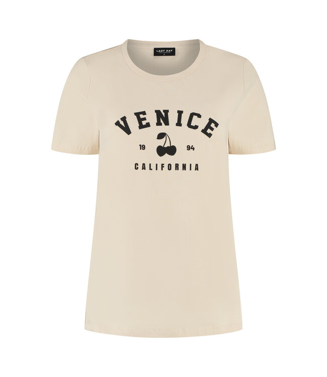 Lady Day T-shirt Cherry Cream