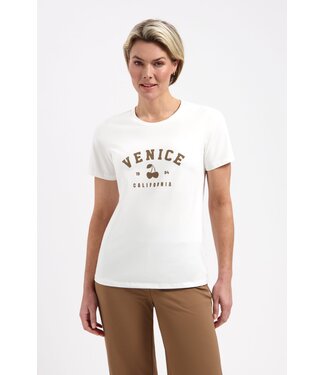 Lady Day Lady Day T-shirt Cherry Simple White