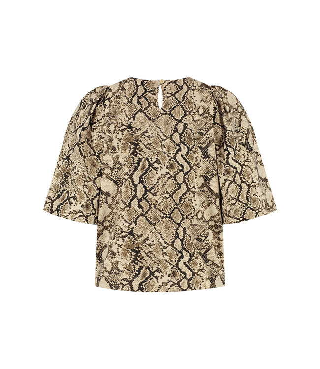 Lady Day Top Aston Snake Print
