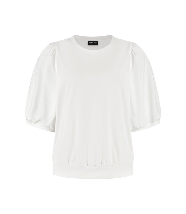 Lady Day Top Amie Simple White