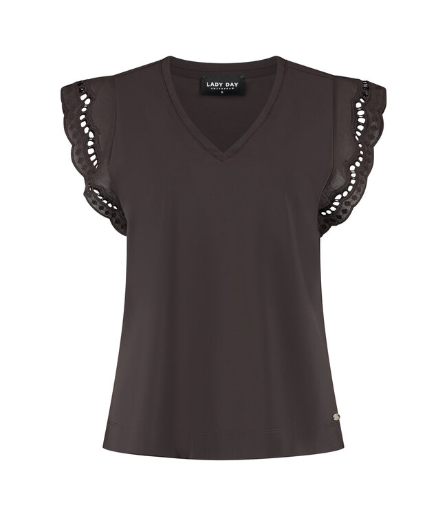Lady Day Top Lake Dark Brown