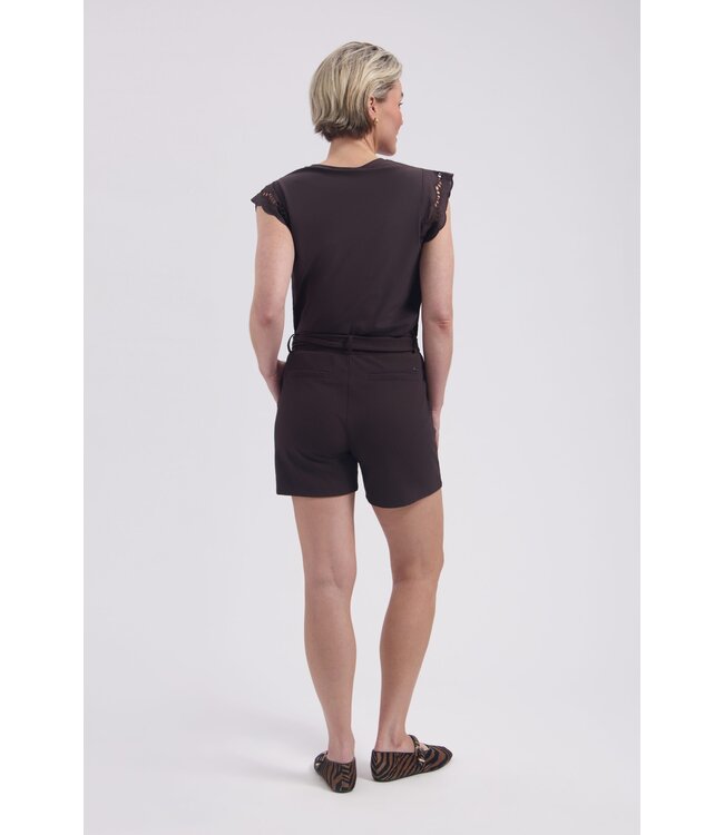 Lady Day Top Lake Dark Brown