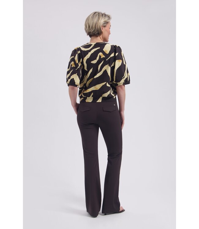 Lady Day Top Amie-v Pania Print