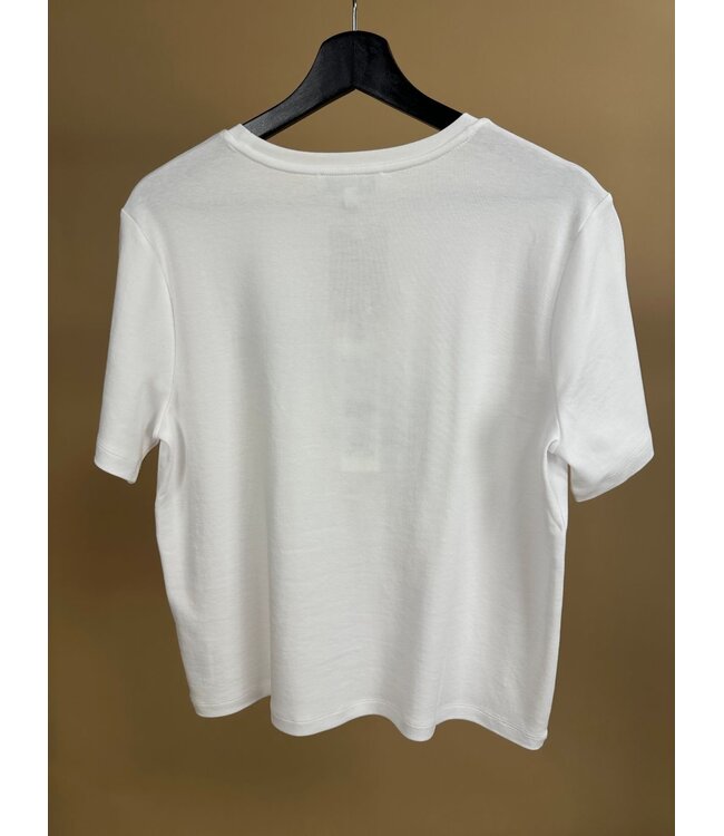 Morgan T-shirt Dahlia Off White