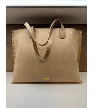 Morgan de toi Morgan Tas 2Cabasu Beige