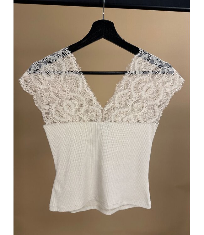 Morgan Top Deli Beige